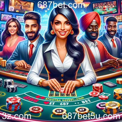 Experiência Imersiva de Cassino Ao Vivo no 687bet.com